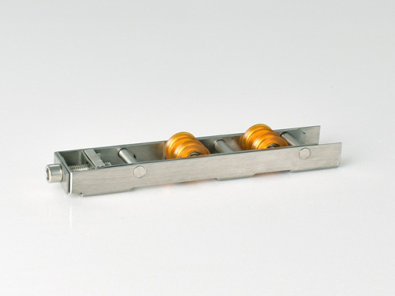 Polia de porta deslizante oca de aço inoxidável para serviços pesados