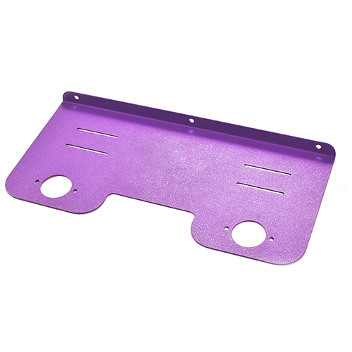 Sheet Metal bend with spray