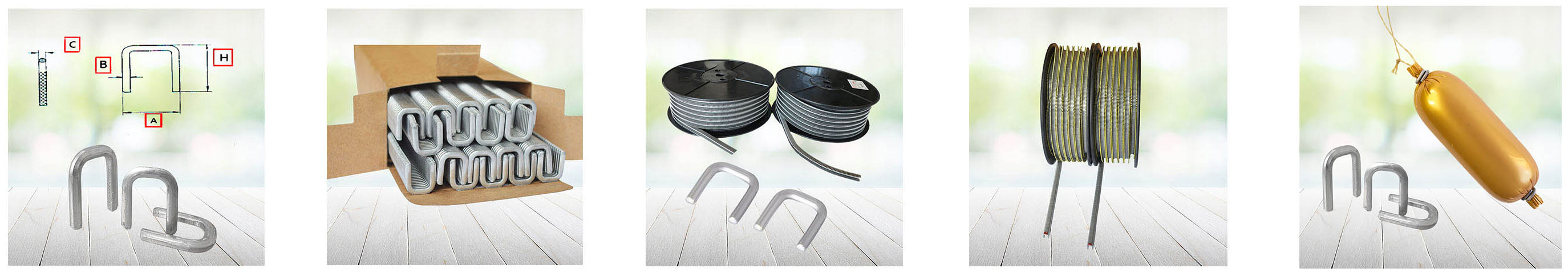 U shape sausage clip