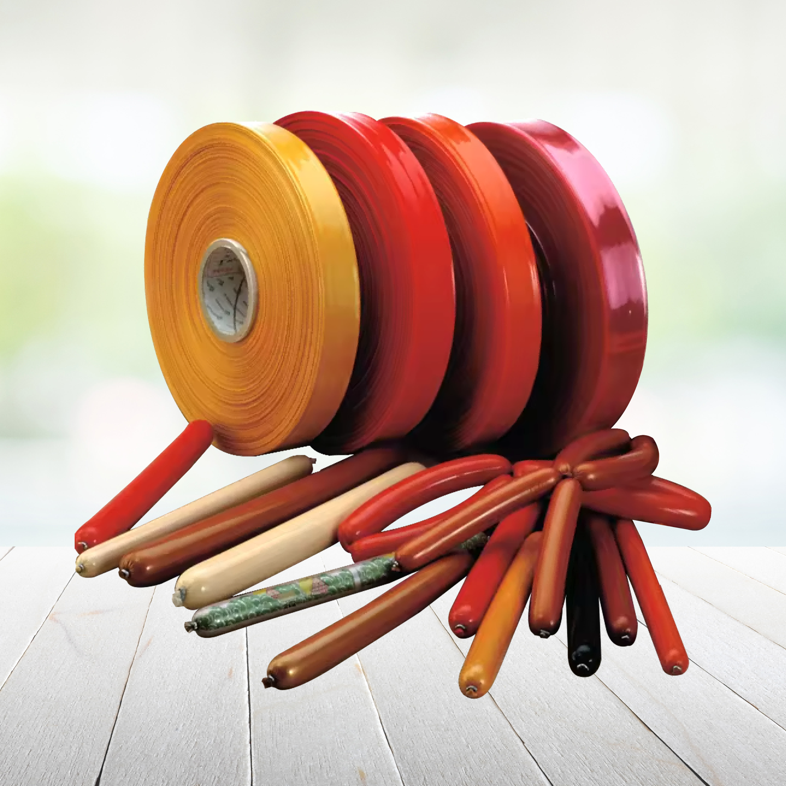 Hot dog sausage casing