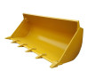 Dipper, trenching, trapezoidal bucket, tilting bucket