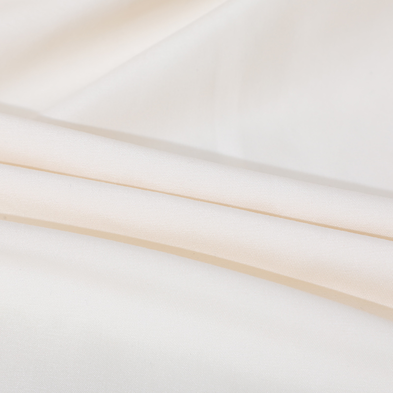 Large tissu blanc en coton pour ensemble de literie