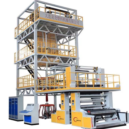 Doppelschicht-Coextrusions-Rotationsdüsen-Folienblasmaschine