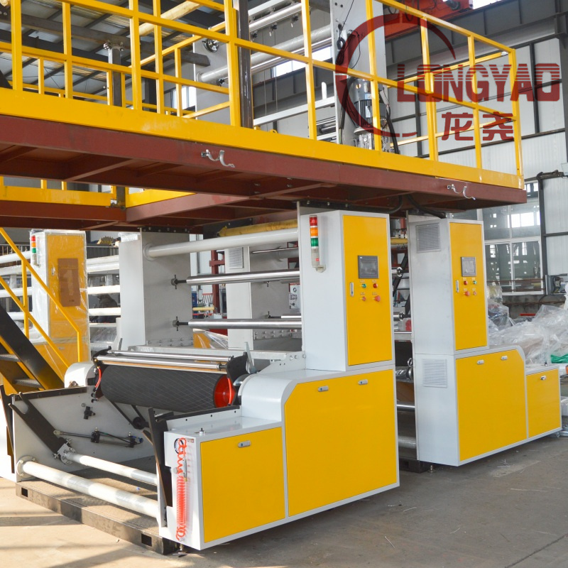 3 layer co-extrusion film blowing machine