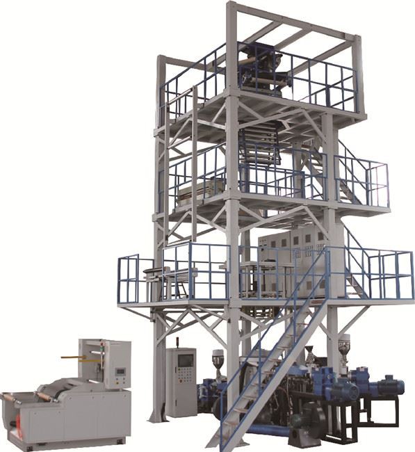 5 Layer Co-extrusion Obstructive Film Blowing Machine