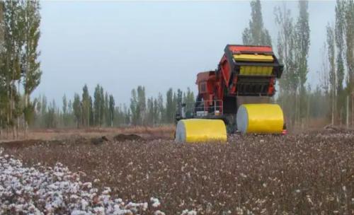 cotton bale film blowing machine