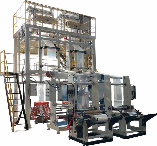 Single Screw Double-head Film Blowing Machine