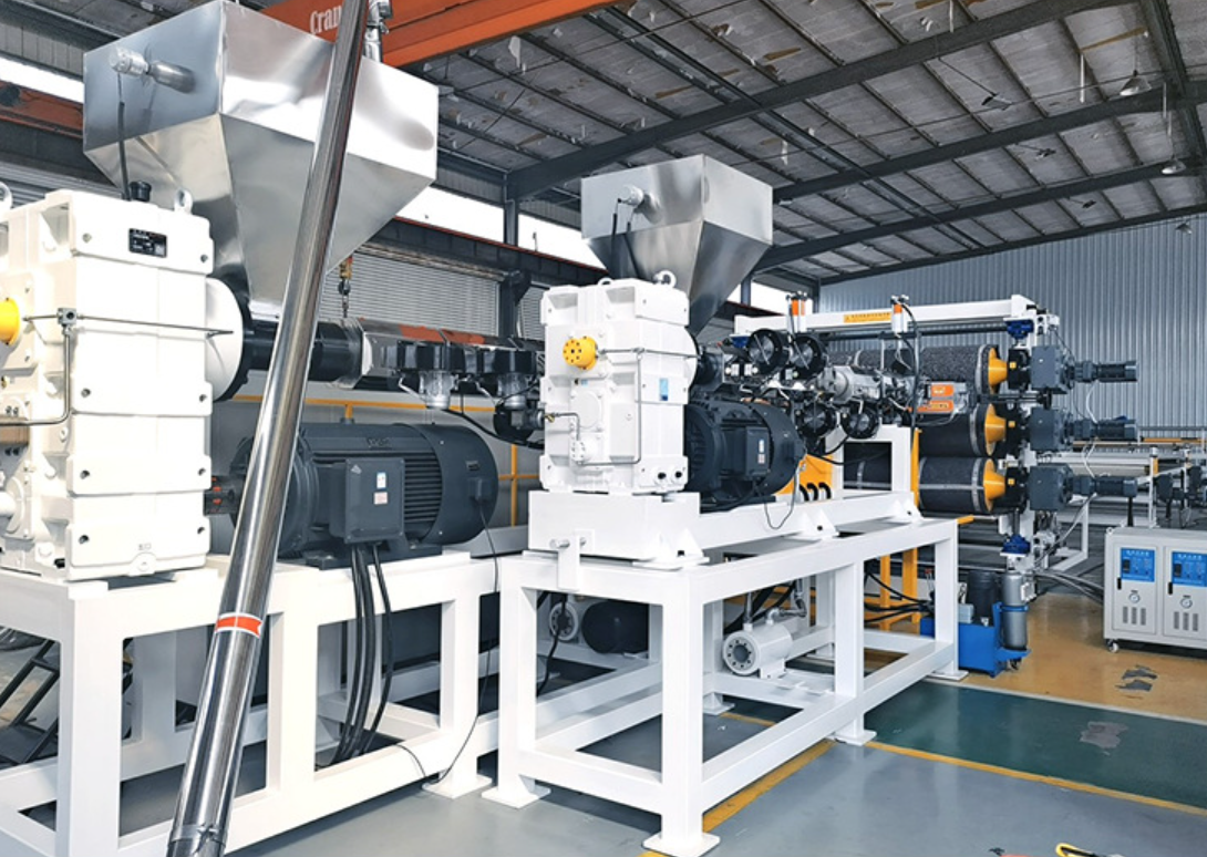 PE and PP plate extrusion