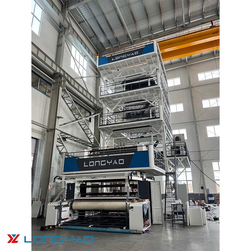 5 Layer Co-extrusion Obstructive Film Blowing Machine
