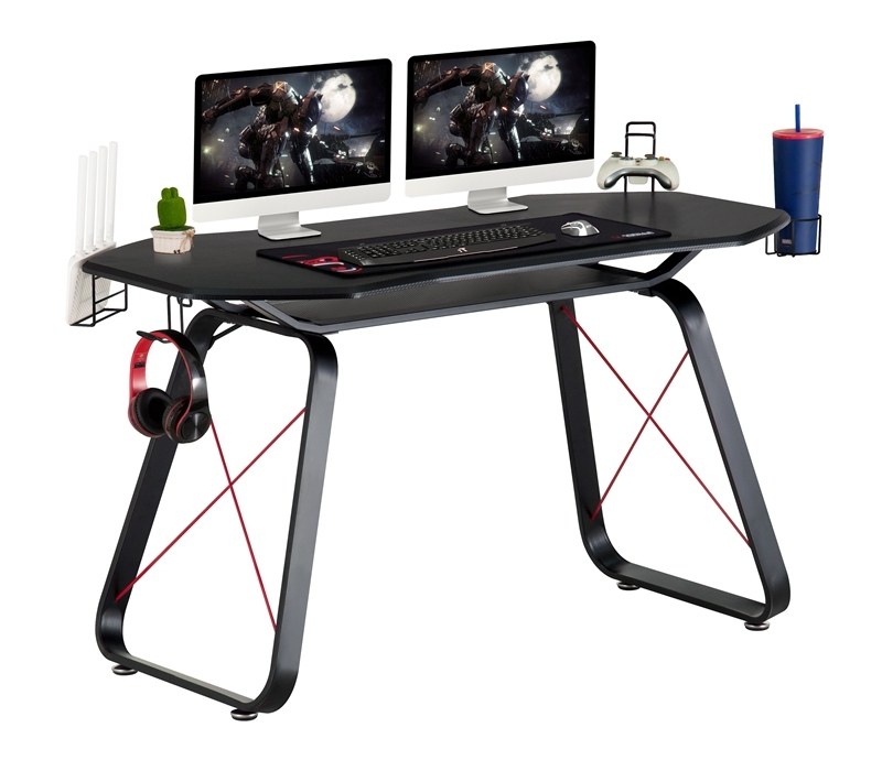 Wide Racing Style Waterproof Durable Sturdy PC Gaming Table