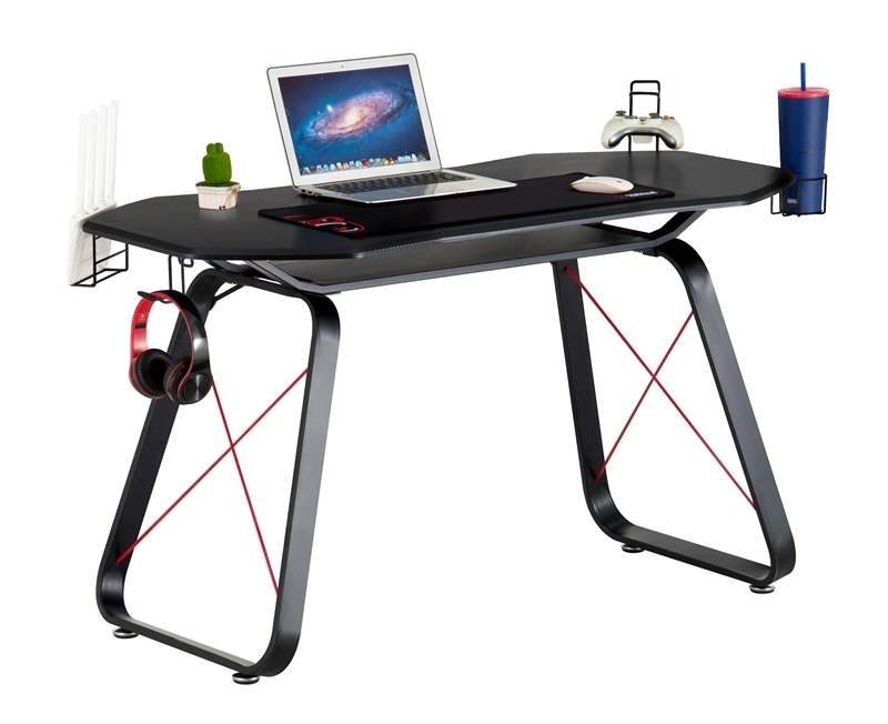 Wide Racing Style Waterproof Durable Sturdy PC Gaming Table