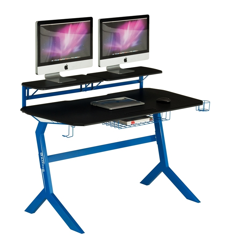 Ergonomic Corner PC Task Gaming Desk With Stain And Scratch Resistant