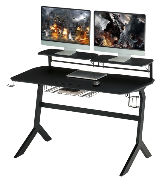 Ergonomic Corner PC Task Gaming Desk With Stain And Scratch Resistant