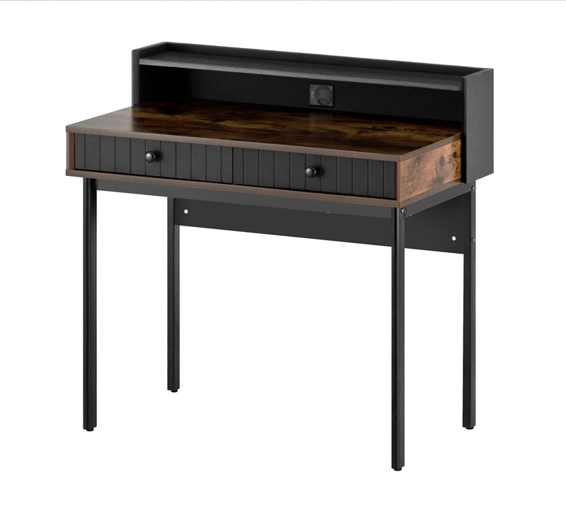 Traditional Short 90cm Piano Shaped Writing Computer Desk