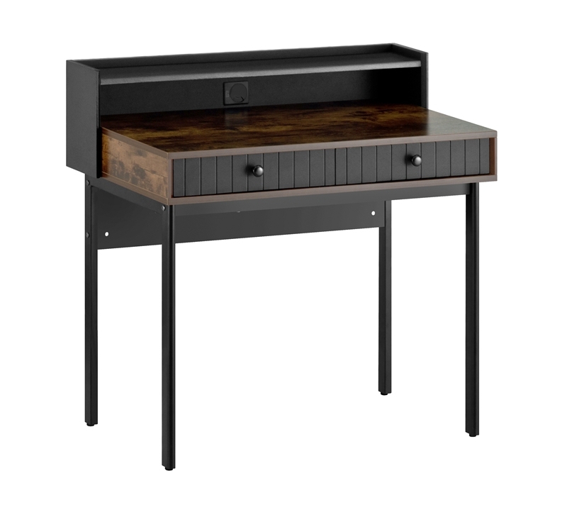 Traditional Short 90cm Piano Shaped Writing Computer Desk