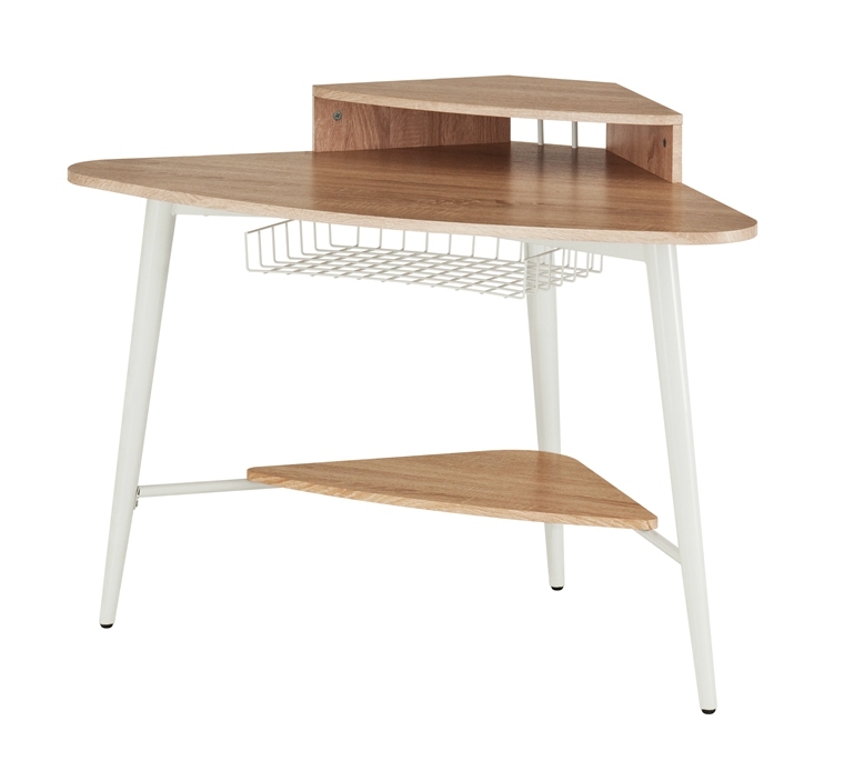 Space saving desk for living room and small office