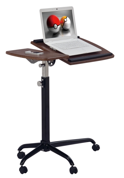 Tiltable And Height Adjustable Wooden MDF Laptop Table