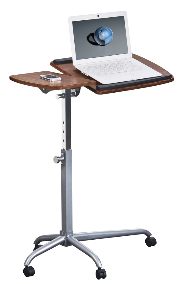 Tiltable And Height Adjustable Wooden MDF Laptop Table