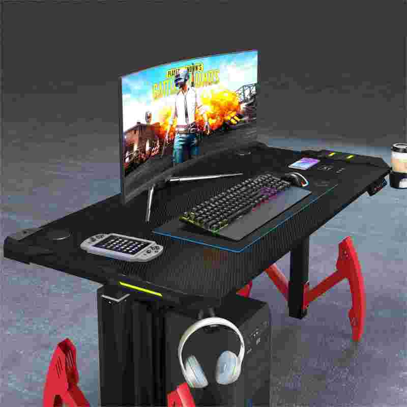 Electric Height Adjustable Sit and Stand Up Gaming Desk