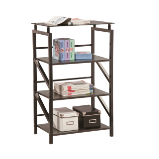 Home Office Wooden Furniture MDF Board Three Layers BookShelf