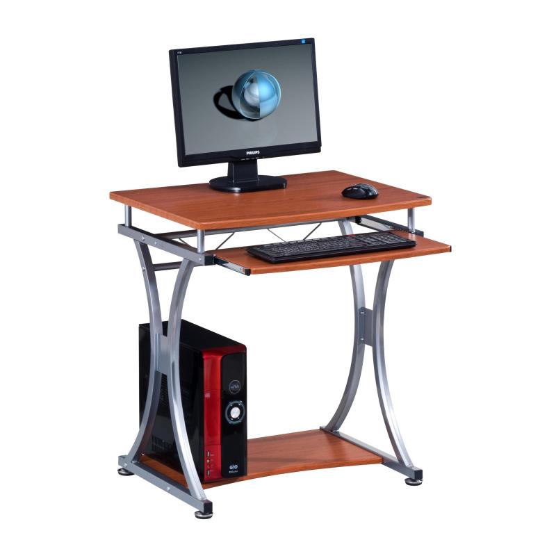 Kompakter Schülerschreibtisch für Kinder mit verschiebbarer Tastaturablage