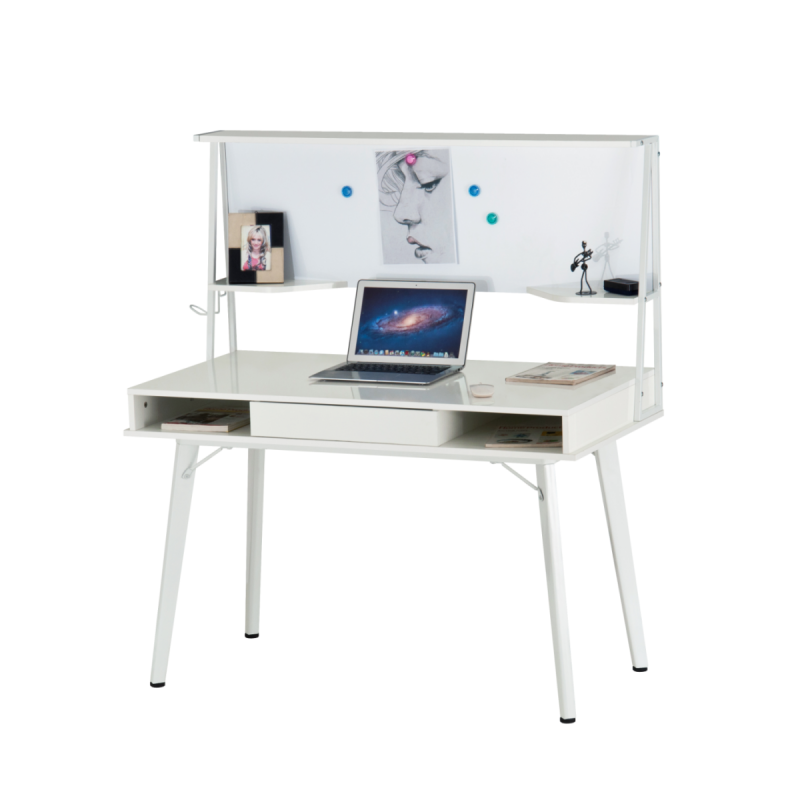 Space Saving Bedroom Notebook Study Dry Erase Board Desk