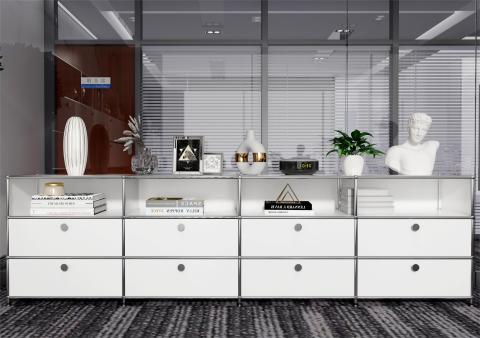 Modular Furniture Metal Stainless Steel Storage Cabinet