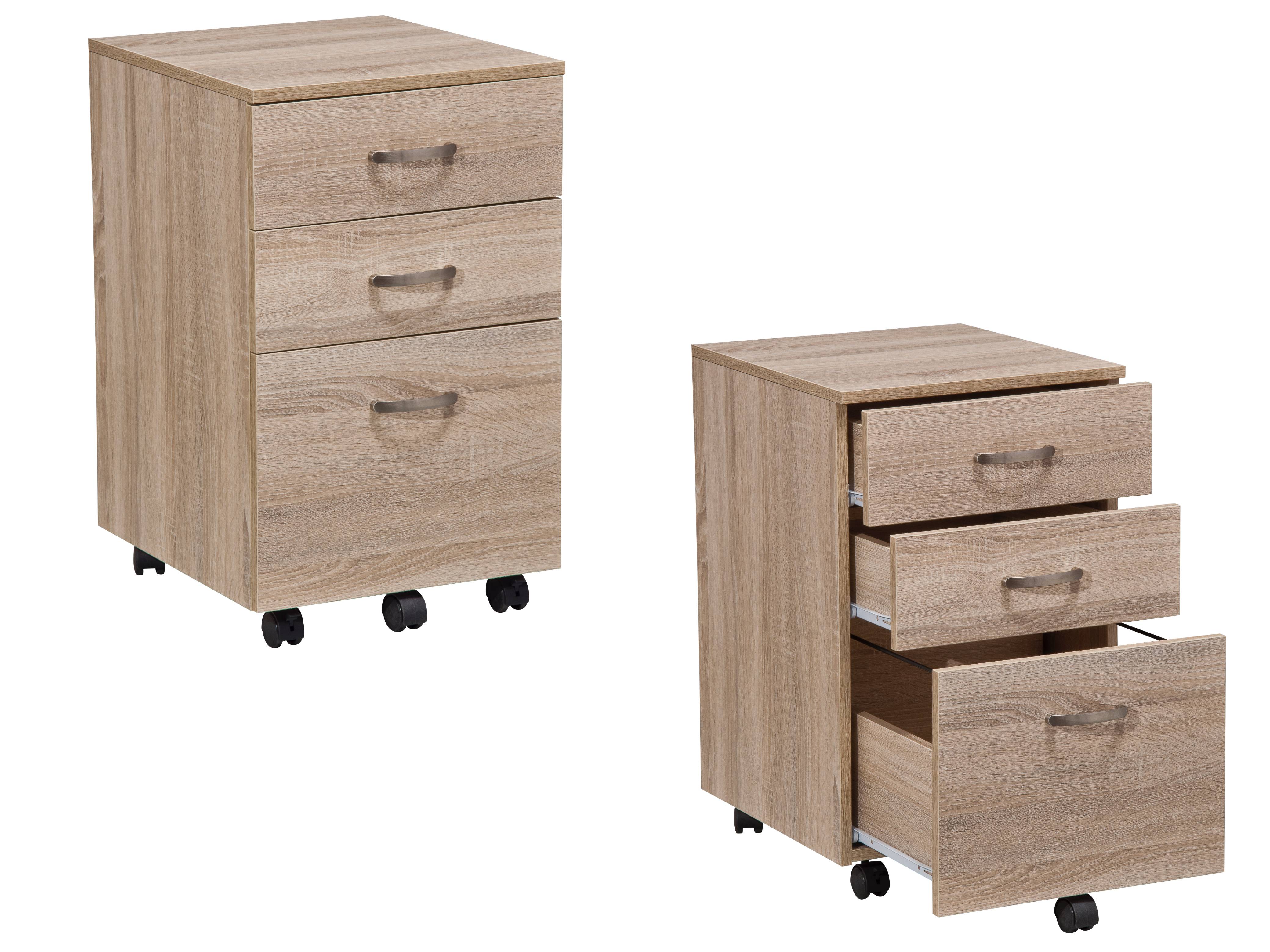 Filing Cabinet with Three Drawers