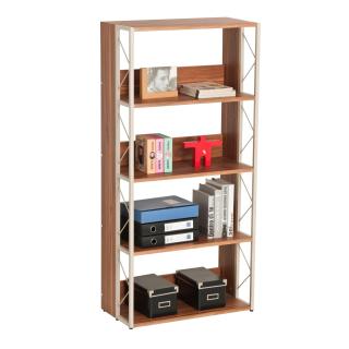 Working And Study Four Layers Corner Storaging BookShelf