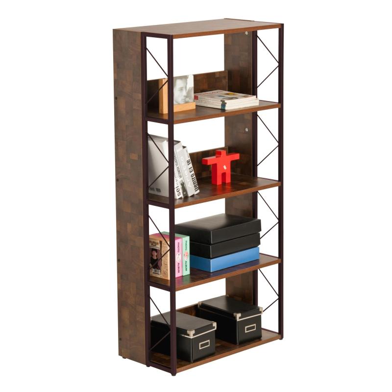 Working And Study Four Layers Corner Storaging BookShelf