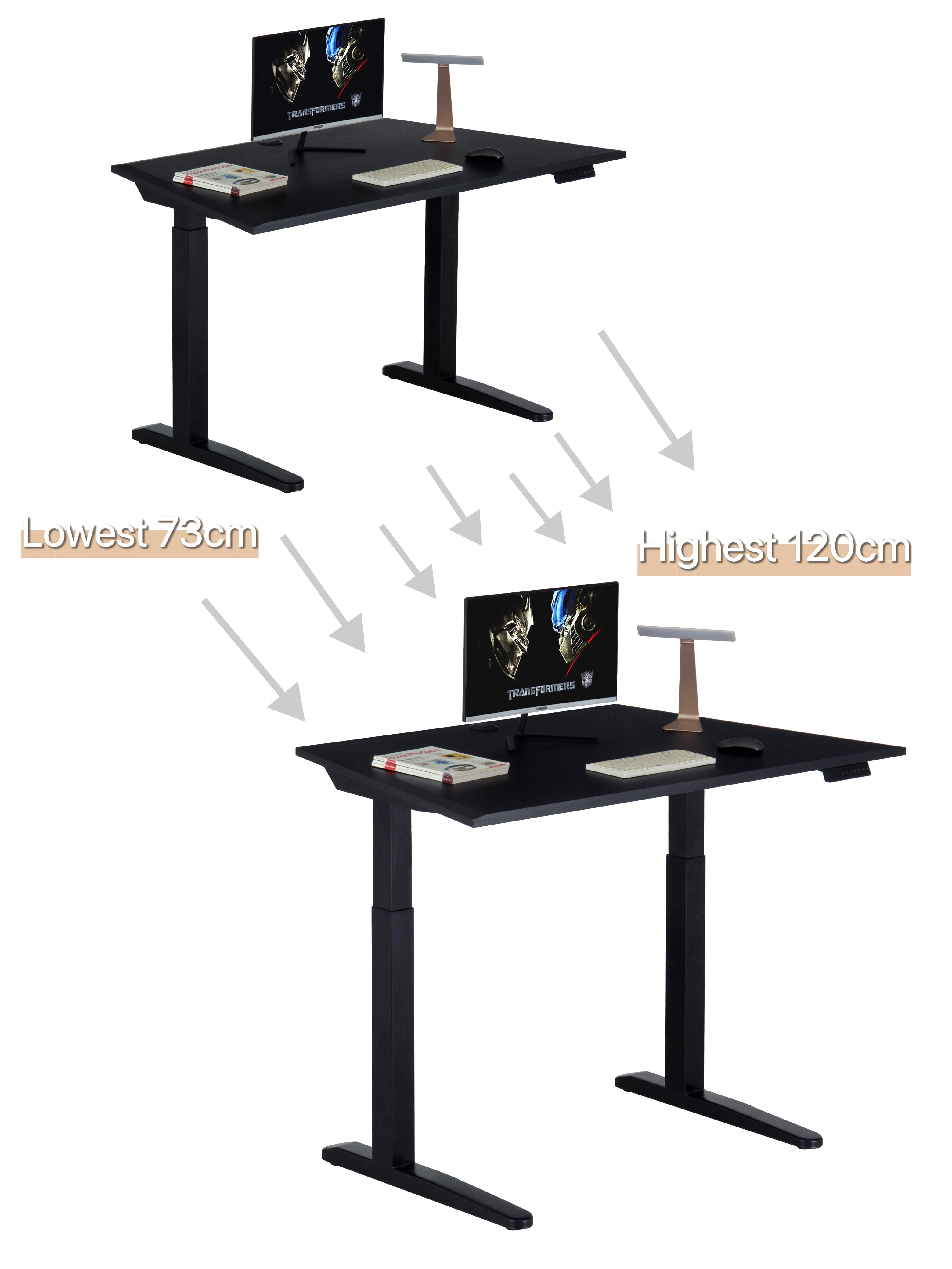 Intelligent Electric Sit to Stand Office Desk