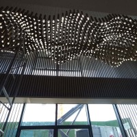 Оригинальный дизайн люстры в скандинавском стиле от художника