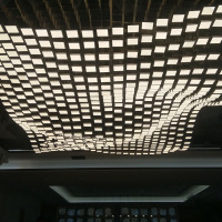 RGB-Programmierung, maßgeschneiderter Acryl-Kronleuchter aus Edelstahl