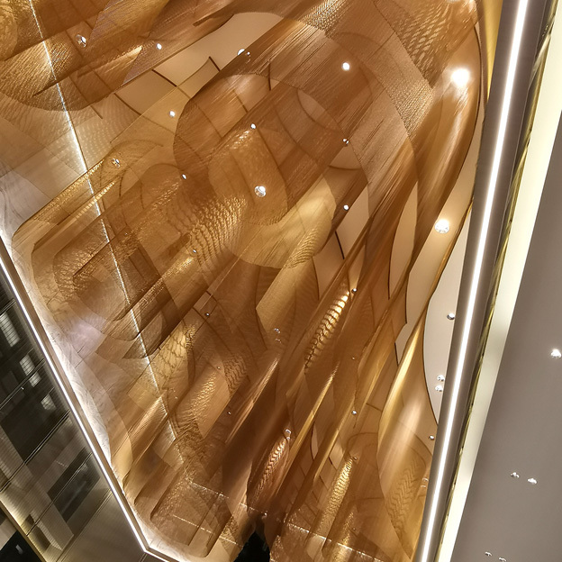 Giant Art Stainless Steel Mesh Customized Light