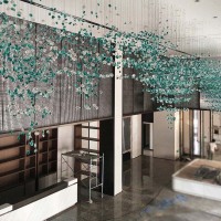 Handmade Stone Decorative Glass Installation Art