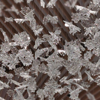 Murano Glass Maple Leaf Decorative Installation Art