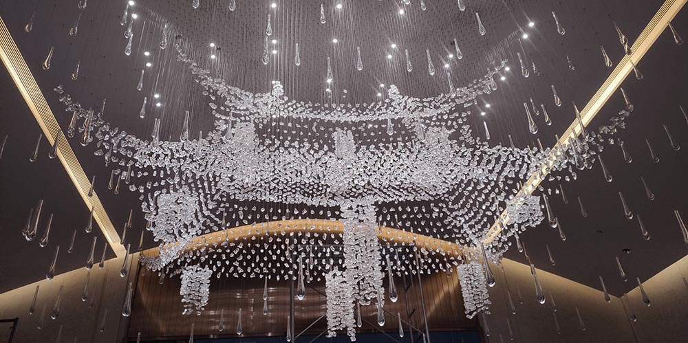 Custom Hotel Lobby Large Chandelier in China