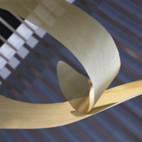 High-end Customized Modern Lobby Special-shaped Metal Mesh