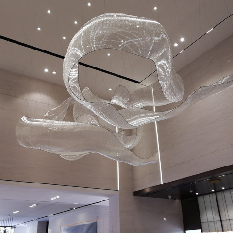 Large Club DIY Glass Installation Art