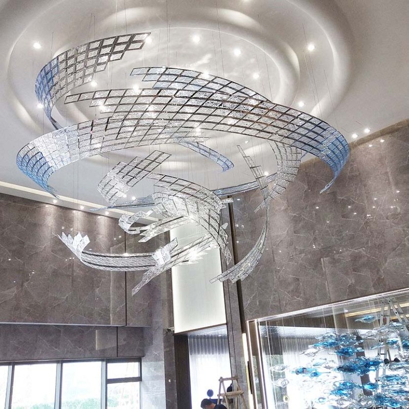 البرمجة الذكية RGB حلزوني سلم أضواء