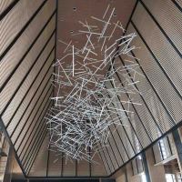 Customized Large Creative Glass Tube Modeling Lighting