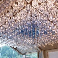 Colored Non-standard Creative Glass Bottle Art Lighting