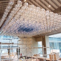 Colored Non-standard Creative Glass Bottle Art Lighting