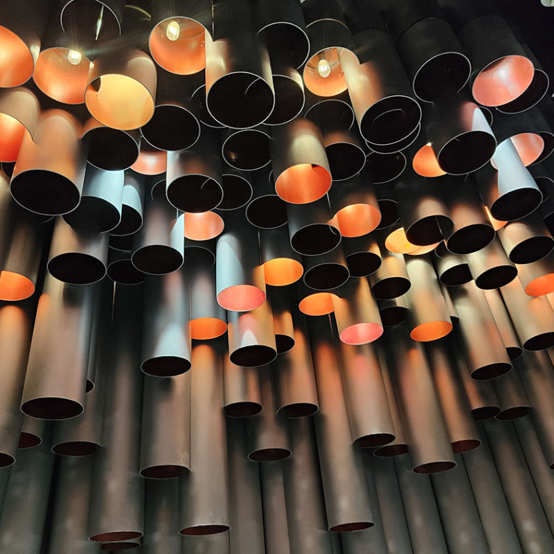 Custom Hotel Lobby Non-standard Lighting Design