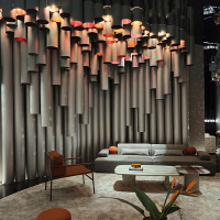 Custom Hotel Lobby Non-standard Lighting Design