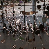 Lampadario d'arte a forma speciale in acciaio inossidabile personalizzato