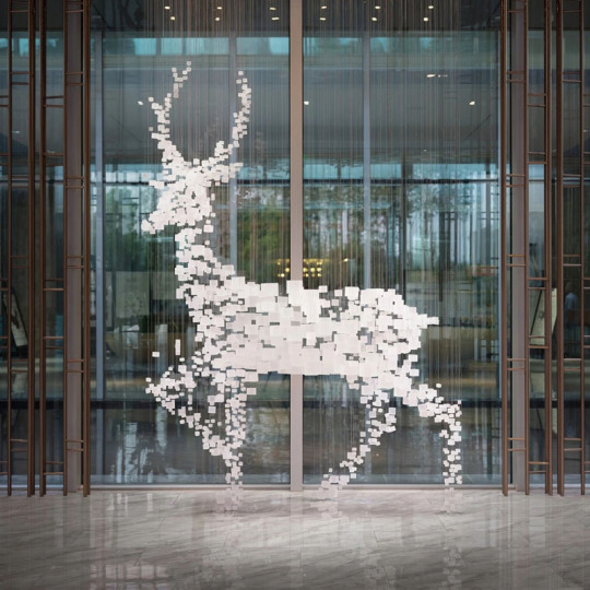 Lampadario animale personalizzato con corna acriliche fatte a mano enorme/grande/gigante