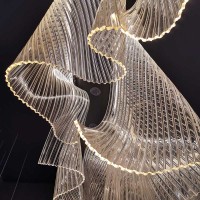 Customized Creative Acrylic Ceiling Art Lamp