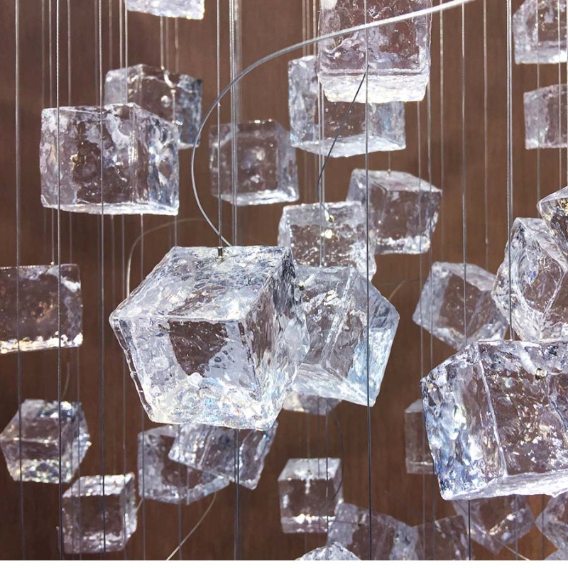 Custom Household Glass Art Lamp