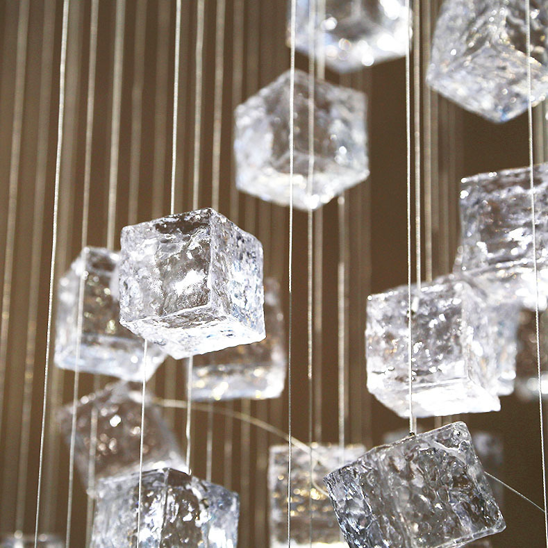 Custom Household Glass Art Lamp